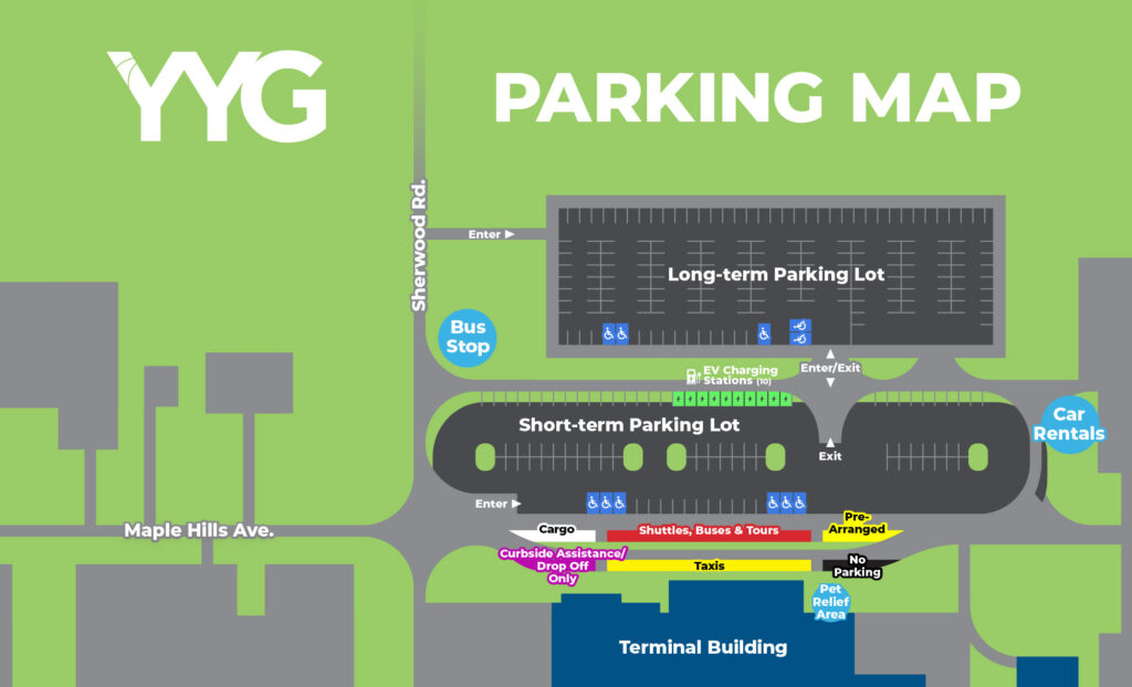 YYG Parking Map