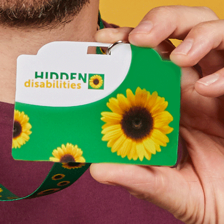 Hidden Disabilities lanyard